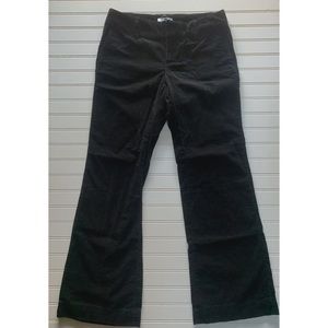 Gap Women’s Black Corduroy Boot Cut Trousers Size 8